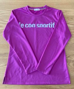 お値下げ ルコック スポルティフ　ロングスリーブシャツ　レディース　Mサイズ 長袖 ロンT ロングTシャツ