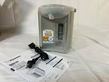 ZOJIRUSHI 電動ポット グレー CD-WY22-HA 未使用_画像3