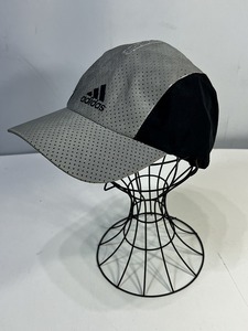 adidas アディダス 帽子 キャップ メッシュ ロゴ 57～60cm USED 中古 R601