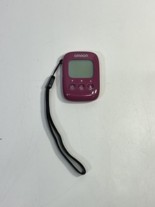 OMRON オムロン 歩数計 ウォーキング ピンク USED 中古 R601