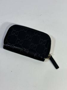 GUCCI グッチ 324801 シマ コインケース 小銭入れ 財布 GG USED 中古 (R601