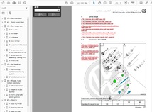 フォルクスワーゲン ゴルフ7　MK7　(2013-2019)　 ワークショップ&配線図 整備書　ゴルフR含む_画像6