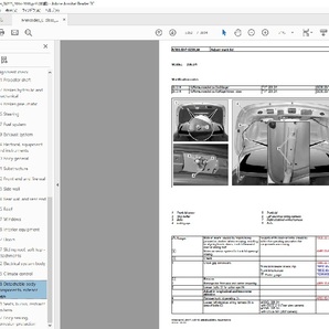 メルセデスベンツ Ｃクラス Ｗ205 Cclass（2014-2018） 整備書 配線図＆サービスリペアマニュアルの画像5