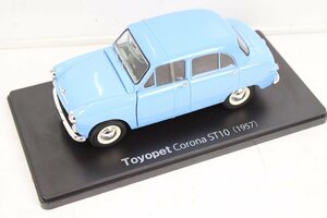 アシェット 国産名車 コレクション Toyopet Corona ST10 (1957) トヨタ コロナ ST10 1/24 No,27 ノレブ 00J2447-8