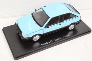 アシェット 国産名車 コレクション Isuzu FF Gemini 3door HB C/C (1985) いすゞ FF ジェミニ 1/24 No,24 ノレブ 00J2447-45