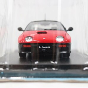 ブリスター未開封 アシェット 国産名車 コレクション Mazda Autozam AZ-1 (1992) マツダ オートザム AZ-1 1/24 Vol,65 045J2447-26の画像3