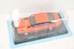 ブリスター未開封 アシェット 国産名車 コレクション Isuzu Gemini 1800 ZZ-R (1979) いすゞ ジェミニ 1/24 Vol,88 025J2447-44