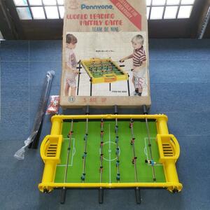  free shipping unused long-term keeping goods PennYone FOOTBALL PLAY SET table soccer game 88×67×72cm Showa Retro #11542-11546