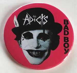 ADICTS - Bad Boy 缶バッジ 54mm #UK #punk #80's cult killer punk rock #custom buttons