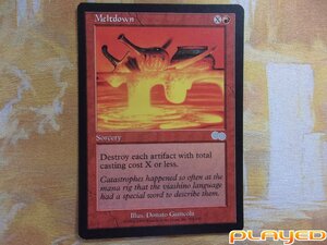 MTG　溶融/Meltdown　英　USG　4枚まで