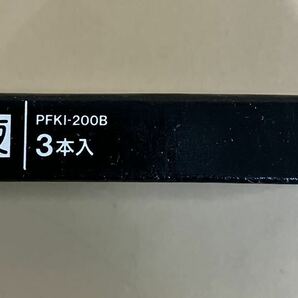 希少 三菱筆 ペンカートリッジ 墨液 PFKI-200B 3本入 10個 合計30本セット デットストック カートリッジ 三菱MITSUBISHI 筆ペン レア 貴重の画像5