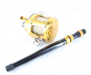 【ト滝】PENN REELS ペンリール マグロ用リール INTERNATIONALⅡ 130ST AFTCO アフコ ロッドグリップ付 DE937DEW51