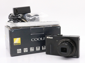 【ト滝】★簡易動作OK★ ニコン Nikon COOLPIX P300 コンパクトデジタルカメラ 箱 付属品付き ブラック DS687DEM37