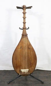 [to.] biwa Satsuma biwa . biwa four string . pillar table mulberry reverse side zelkova traditional Japanese musical instrument . comfort stringed instruments ethnic musical instrument present condition goods DE913DEW23