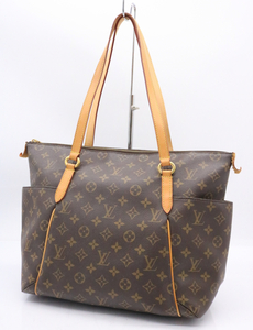 【ト滝】LOUIS VUITTON ルイヴィトン トートバッグ M41015 トータリーMM モノグラム レディース レザー ブラウン DS695DEM95