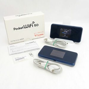 ★ ソフトバンク Y!mobile PoketWiFi 5G ポケットワイファイ 2台セット ネイビー A102ZT(0220482912)