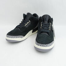 ★ ナイキ エアジョーダン3 WMNS AIR JORDAN 3 RETRO ブラック 27cm タグ付き CK9246-001 (0220483896)_画像1