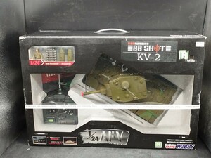 ｐ030834　TAIYO　タイヨー　hobby　1/24AFV BB SHOT KV-2　tank　未開封