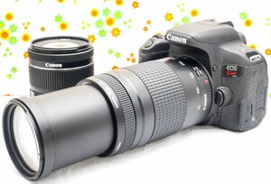 美品 Canon EOS Kiss X9i☆Wi-Fi搭載☆高性能☆ダブルレンズ