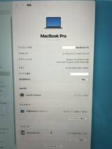 Apple MacBook Pro Retina 英語キーボード 2019 モデル Core i9 2.4GHz/16インチ/Radeon Pro 55X 4GB/32GB/SSD 2TB/Touch Bar_画像4