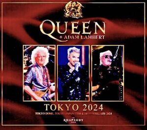 【4CD】2024年東京公演2日間　Queen Adam Lambert クイーンアダムランバートTokyo Japan 2024 2Days Complete