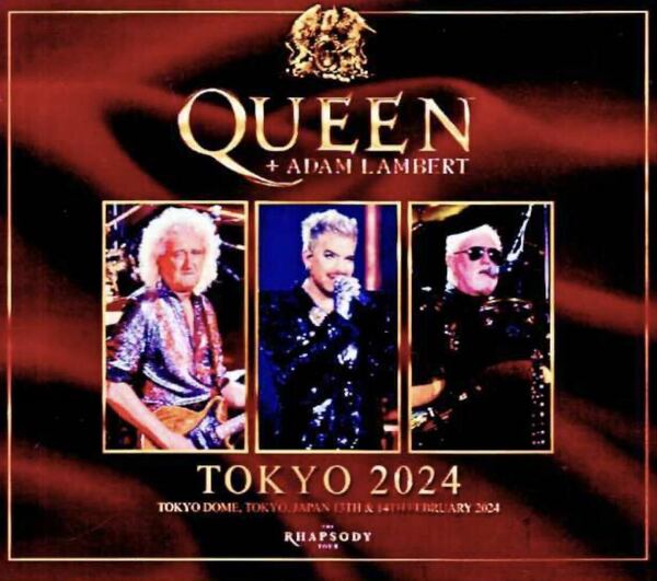 【4CD】2024年東京公演2日間　Queen Adam Lambert クイーンアダムランバートTokyo Japan 2024 2Days Complete