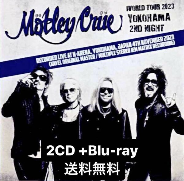 【在庫僅か】Motley Crue (2CD＋Blu-ray) World Tour 2023 Yokohama 2nd Night Limited Edition モトリークルー　デフレパード