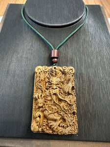 S-028.. tree Vietnam production . dragon . necklace pendant feng shui 