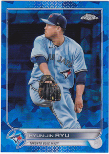 柳賢振 2022 Topps Chrome Sapphire 297