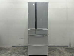 【1円スタート・美品】大阪発　Panasonic　ノンフロン冷凍冷蔵庫　NR-FV45S6-W　82kg/451L 2020年製　G