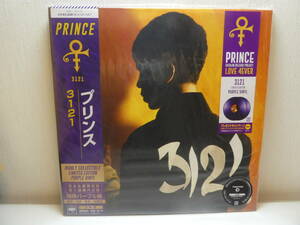 未使用！パープル・ヴィニール！Prince　プリンス　／　3121　国内盤帯付2LP　ハイプステッカー付き 