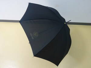 (.-A1-1063 )STUDIO HARI Studio * is li long umbrella Jump type black black total length approximately 89cm half diameter approximately 53cm used 