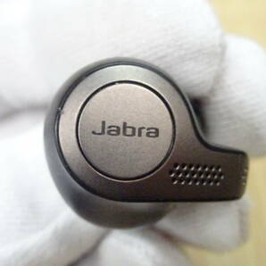（あ-A-28） Ｊabra Elite 65+ ジャブラ ワイヤレスイヤホン Bluetooth 黒 動作確認済み 簡易清掃済み 中古の画像8