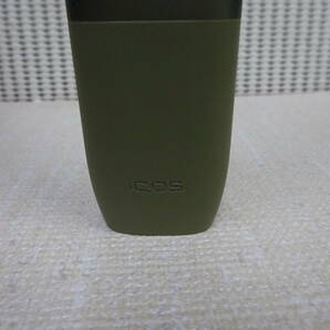 (く-L-1866) IQOS ILUMA ONE アイコス イルマ ワン 本体のみ モスグリーン 電子タバコ 喫煙具 通電確認済 中古の画像2