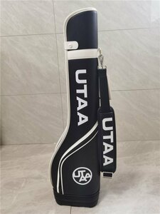 未使用 UTAA軽量 ゴルフ クラブケース PU 2KG 用具 black