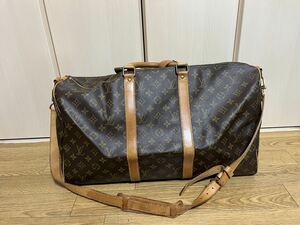 【used品】LOUIS VUITTON ルイヴィトン キーポル 50 ボストンバッグ モノグラム 2way