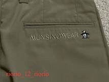 230　Munsingwear grandslam　マンシングウェアグランドスラム　ゴルフパンツ　スラックス　ツータックパンツ　size76_画像3