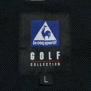 205 le coq sportif GOLF COLLECTION ルコックスポルティフゴルフコレクション ベスト ゴルフウェア ワンポイントロゴ sizeLの画像7