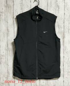 233　NIKE　ナイキ　ナイロンベスト　ジップアップベスト　DRI-FIT　sizeL