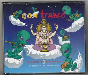 GOA trance 4枚組CD 