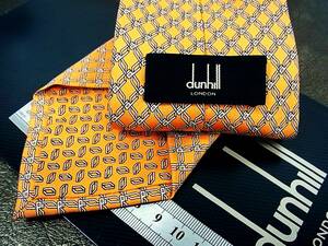 ●bv0916●良品●「総ｄロゴ」【ｄunhill】ダンヒル ネクタイ