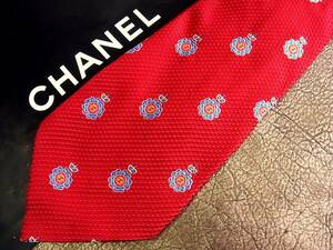 ●bv1029●良品●シャネル【CHANEL】 CCロゴ柄 ネクタイ★