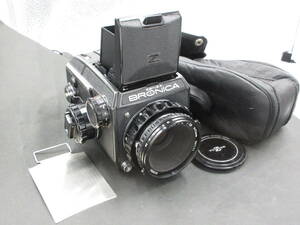 極美品　完動　ZENZA BRONICA ゼンザブロニカ EC 中判カメラ NIKKOR-P・C 1:2.8 75mm　