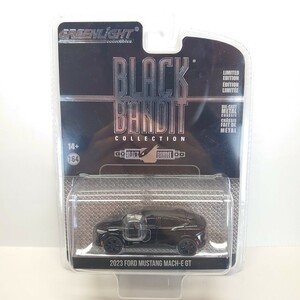 GREENLIGHT グリーンライト 2023 FORD MUSTANG MACH-E GT BLACK BANDIT COLECTION POLICE 黒 フォード マスタング 電気自動車 パトカー