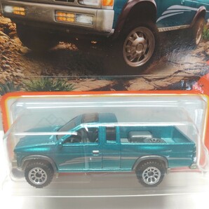 《ラスト1台》マッチボックス MATCHBOX '95 NISSAN HARDBODY (D21) 日産 ハードボディ 青 ダットサントラック ダットラ ミニカー 同梱可 の画像2