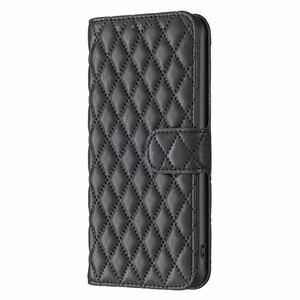 iPhone SE3 quilting case iPhone SE2 leather case iPhone 7/8 case iPhone7 cover notebook type card storage black 