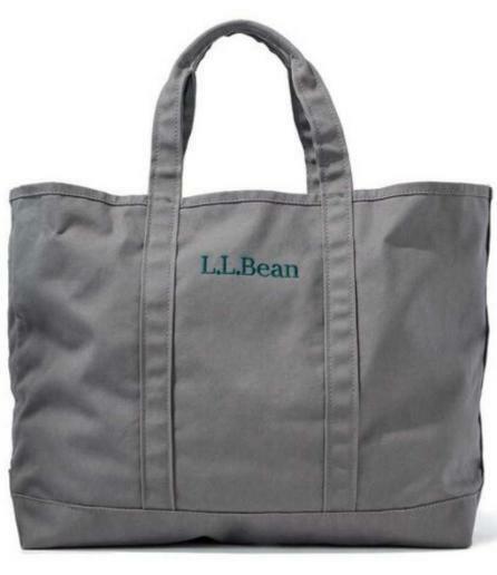 * 新品 L.L.bean エルエルビーン LLビーン グローサリー トートバッグ エコバッグ マザーズバッグ / Platinum *