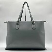 1円 【美品】 EMPORIO ARMANI エンポリオアルマーニ トートバッグ ビジネスバッグ 肩がけ 肩掛け 手提げ 大容量 A4&PC可 メンズ 男女兼用_画像3