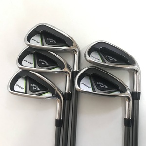 ☆Callaway Edge 6 7 8 9 P FLEX R アイアンセット ゴルフクラブ キャロウェイ