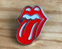 B品 英国 インポート Pins Badge ピンズ ピンバッジ THE ROLLING STONES ローリングストーンズ UKロック イギリス GB ENGLAND 097-B_画像1